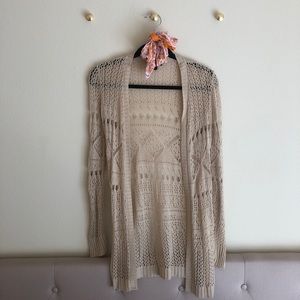 Light Tan Cardigan